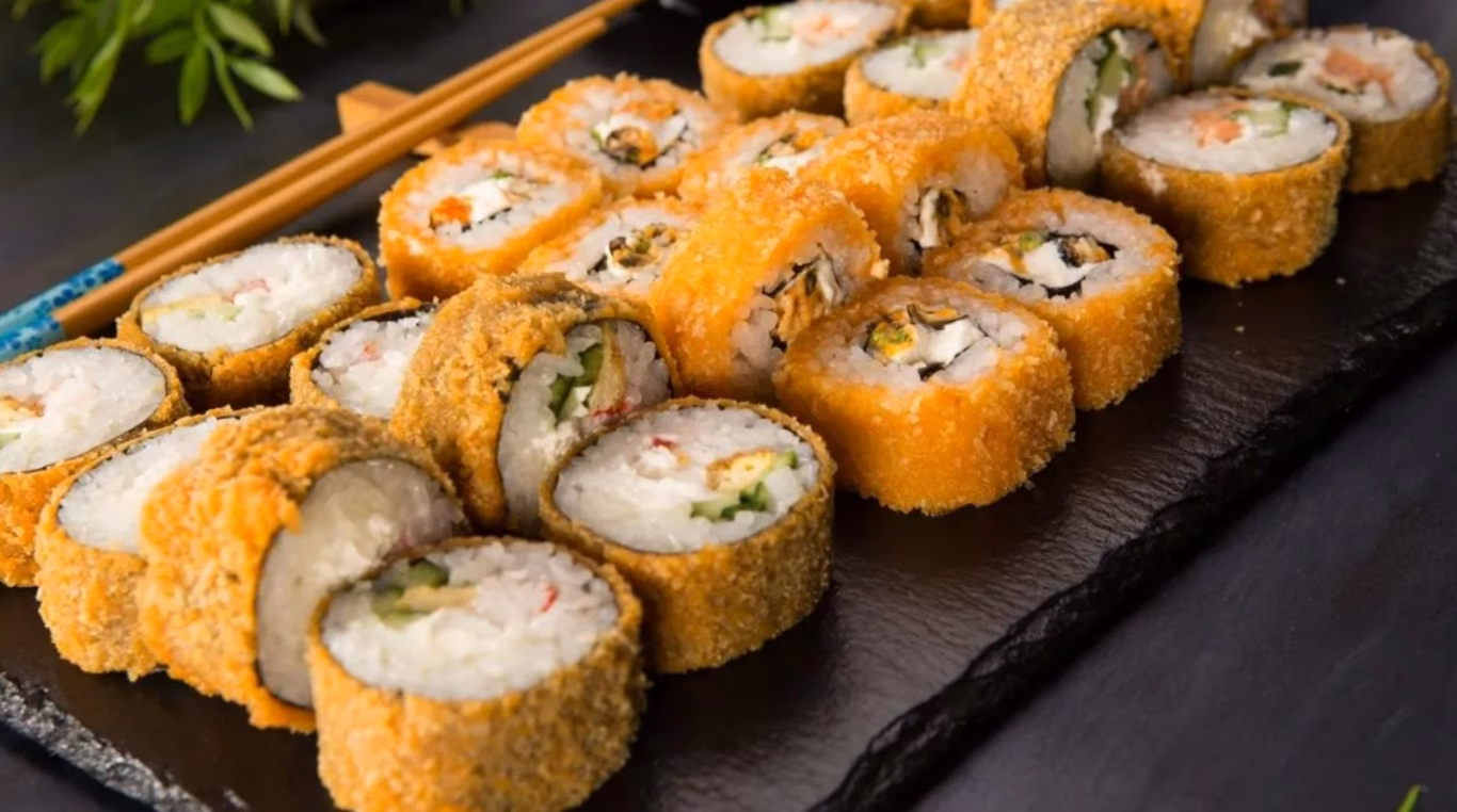 ¿Se utiliza panko en el sushi?