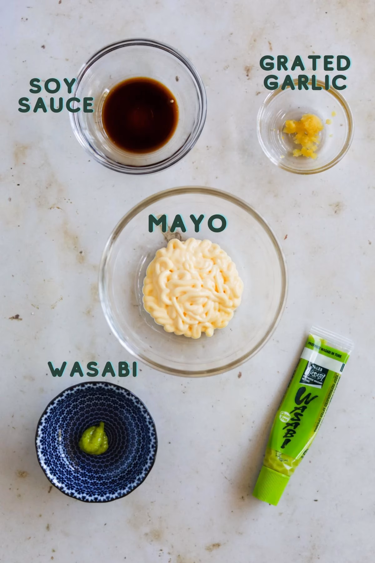 How do you make wasabi mayonnaise?