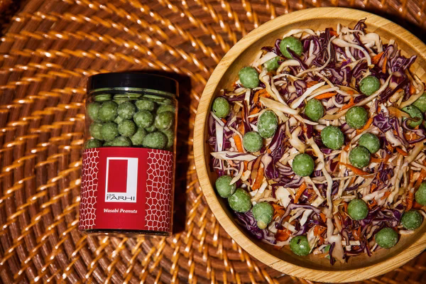 How to make wasabi coated peanuts?