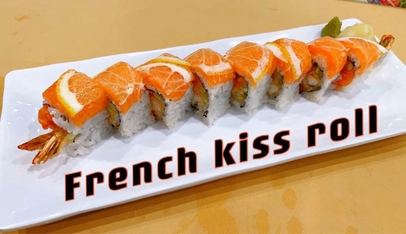 What's in a fire roll sushi?