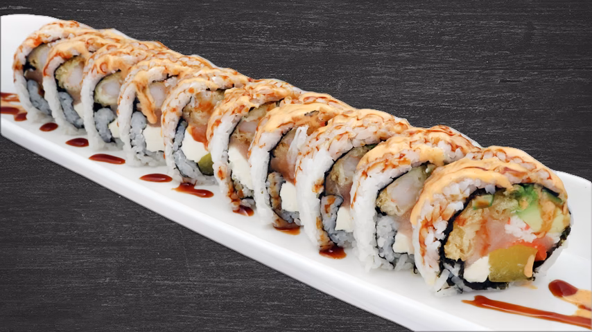 What is the least fattening sushi roll?