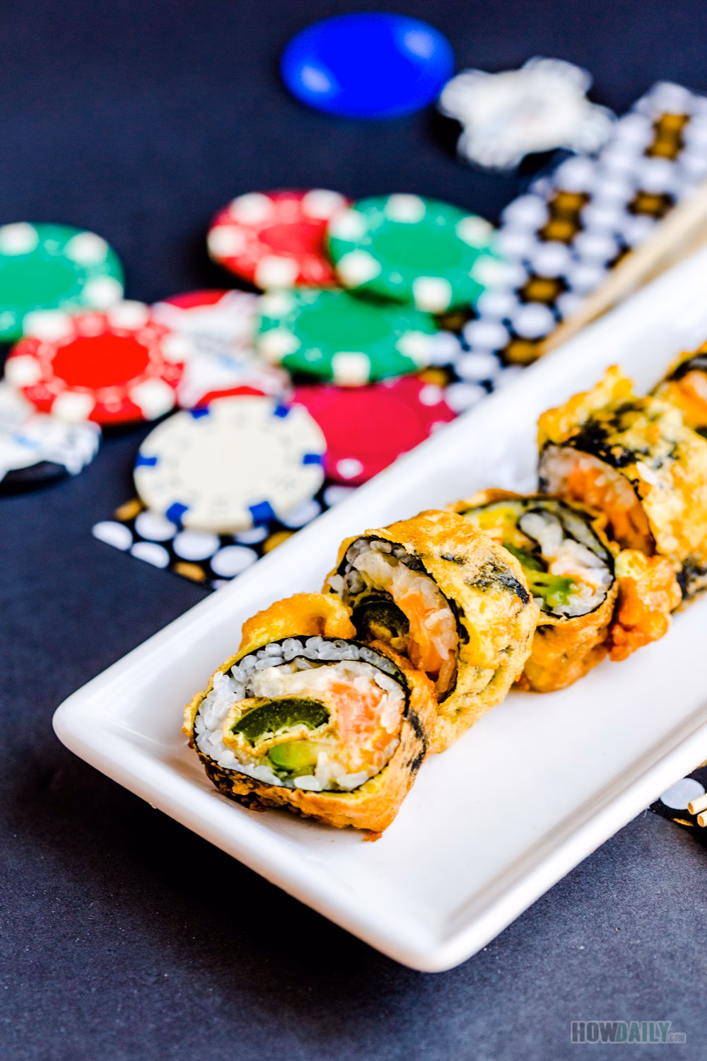 What is crispy sushi called?