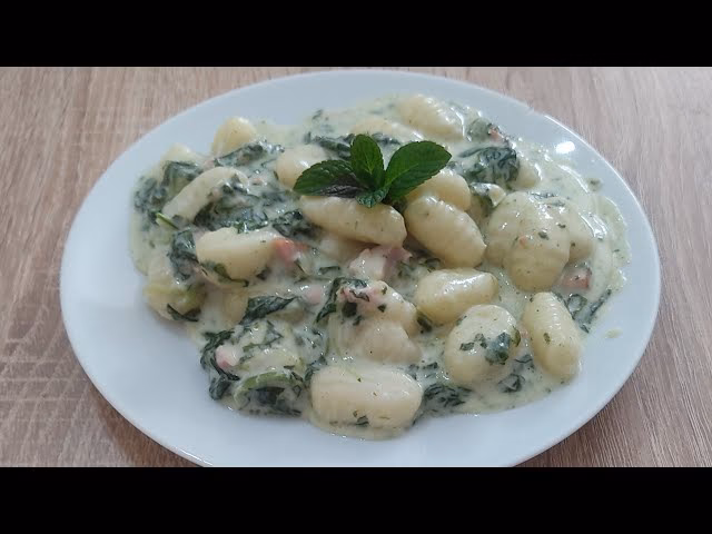 Jak udělat špenátovou omáčku?