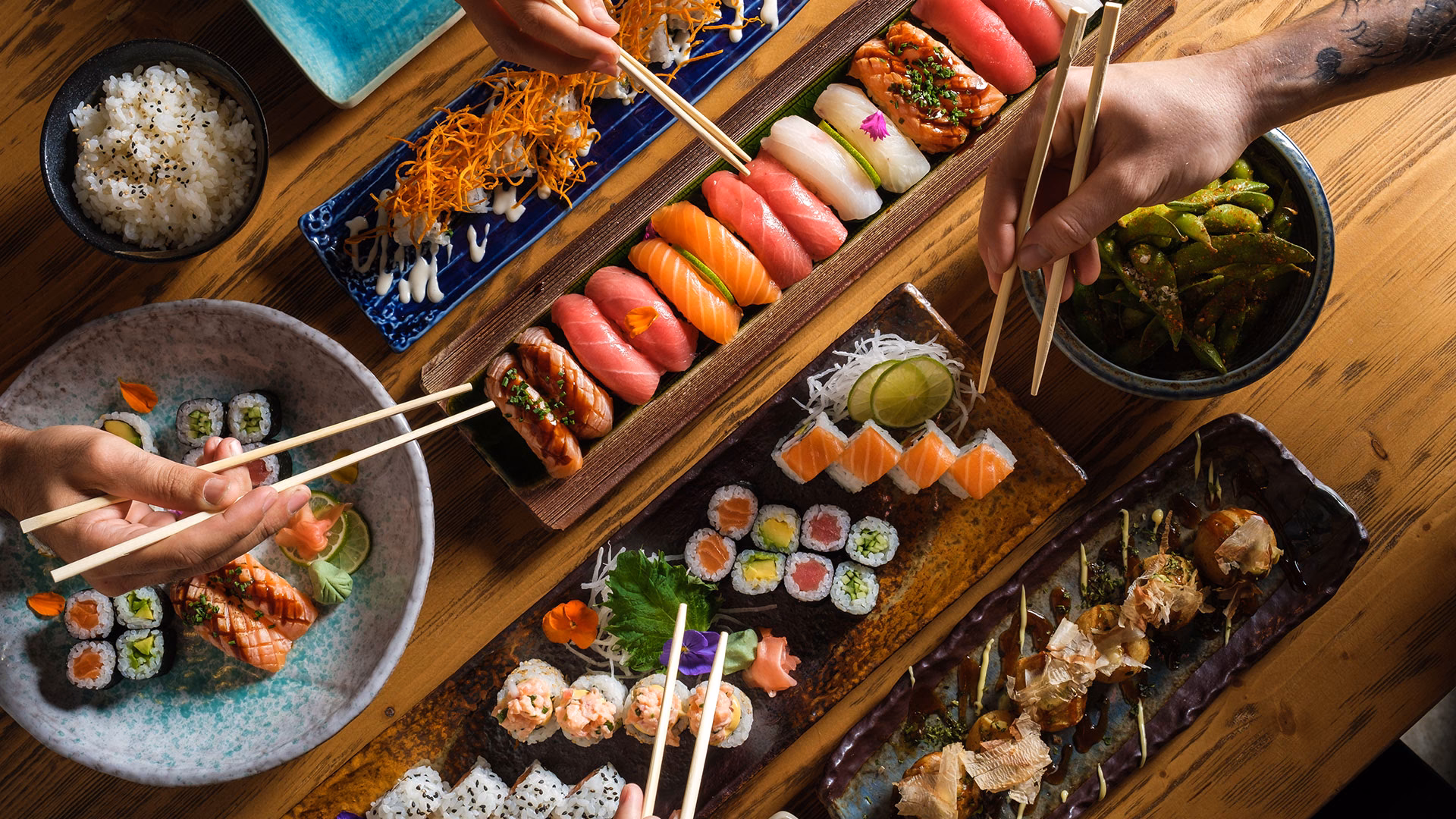 How many sushi pieces can an average person eat?