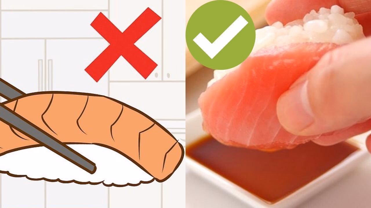 Are you supposed to chew nigiri?
