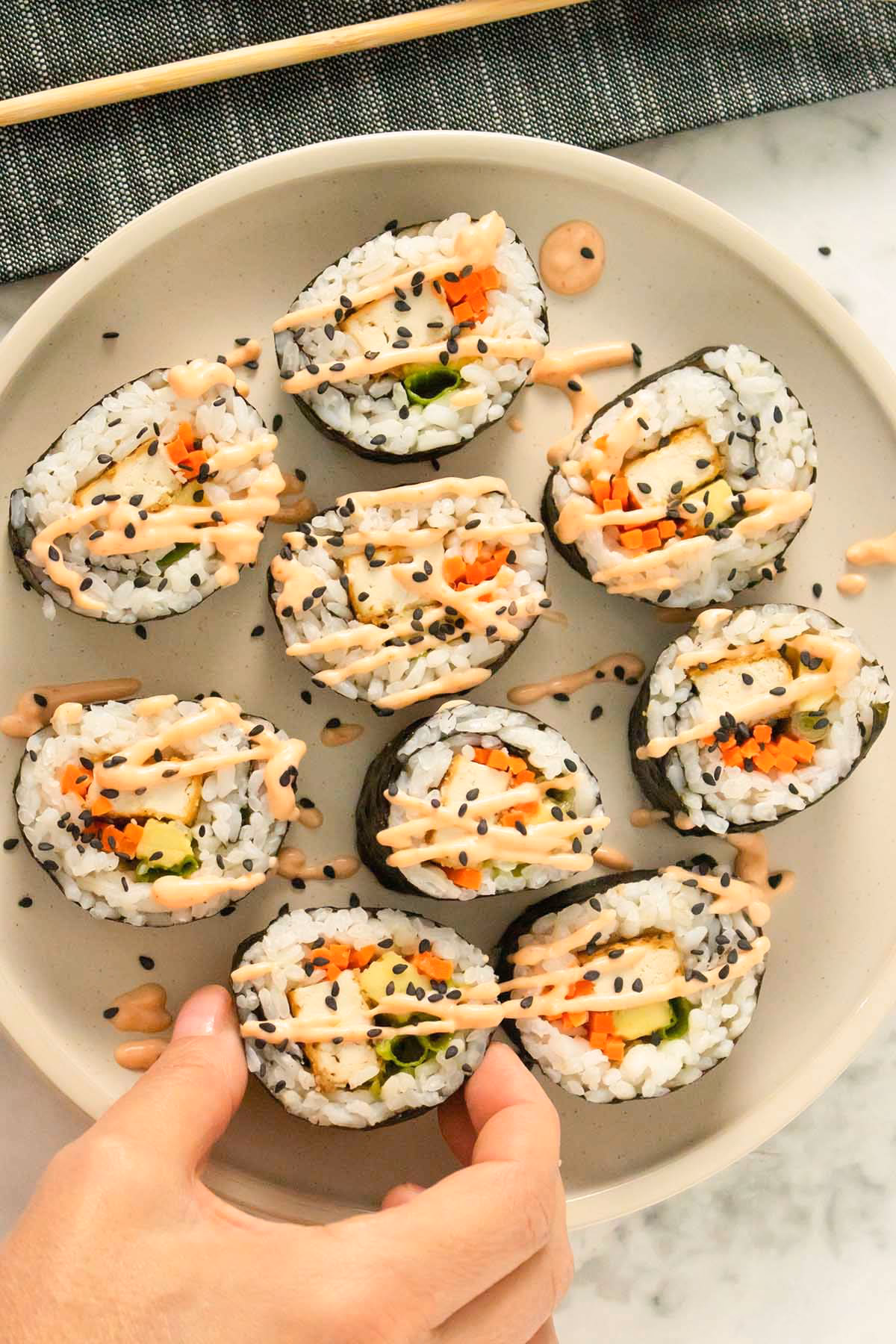 How do you add flavour to tofu?