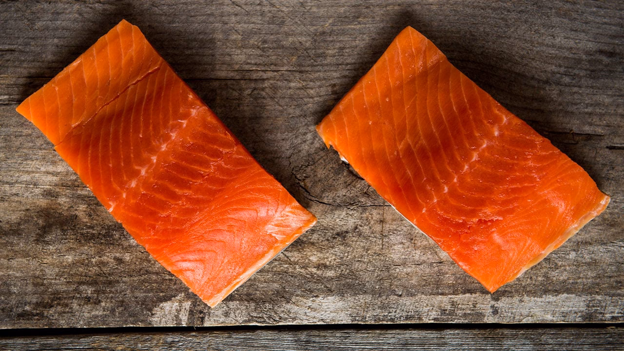 How to cure frozen salmon for sushi?