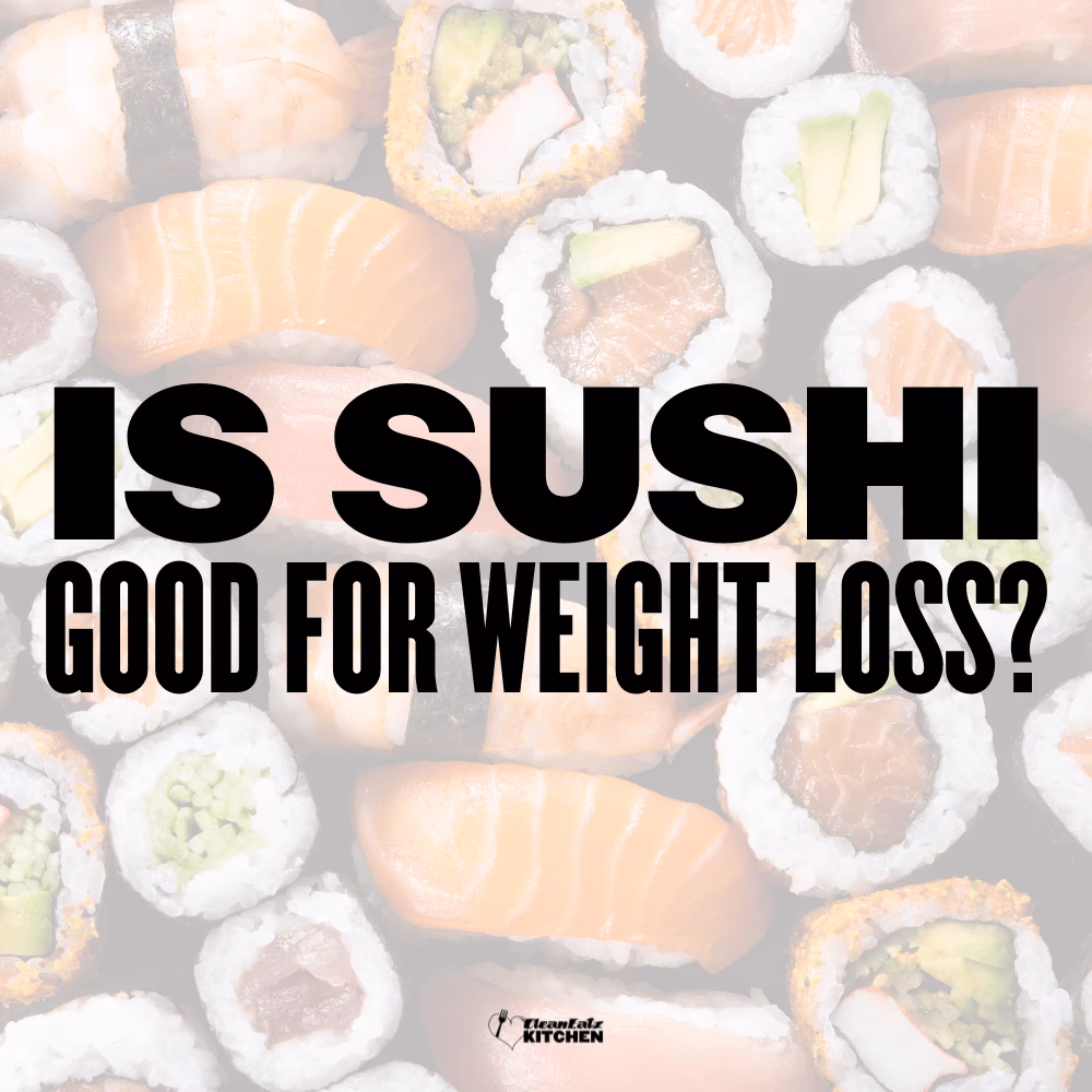 Can I eat sushi when trying to lose weight?