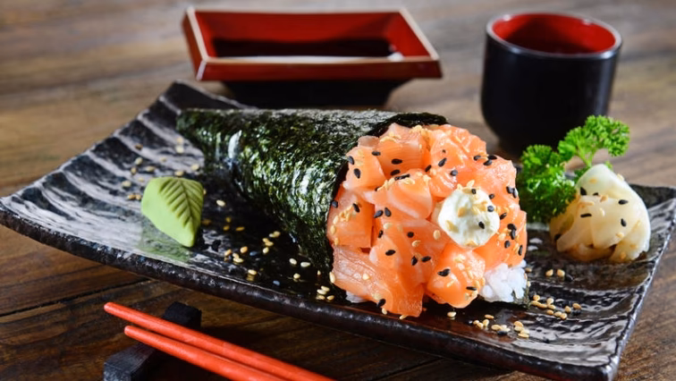 Na čem se smaží losos?