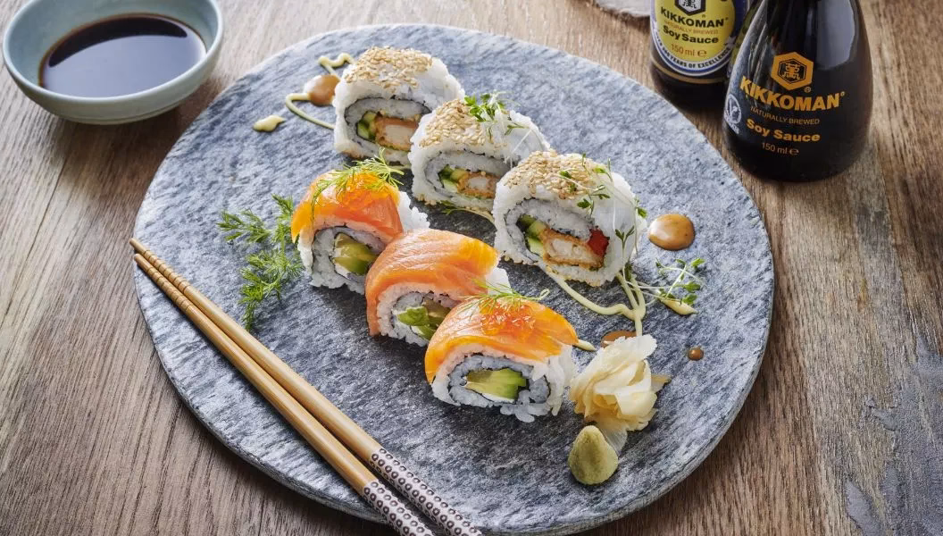 What's it called when they make sushi in front of you?