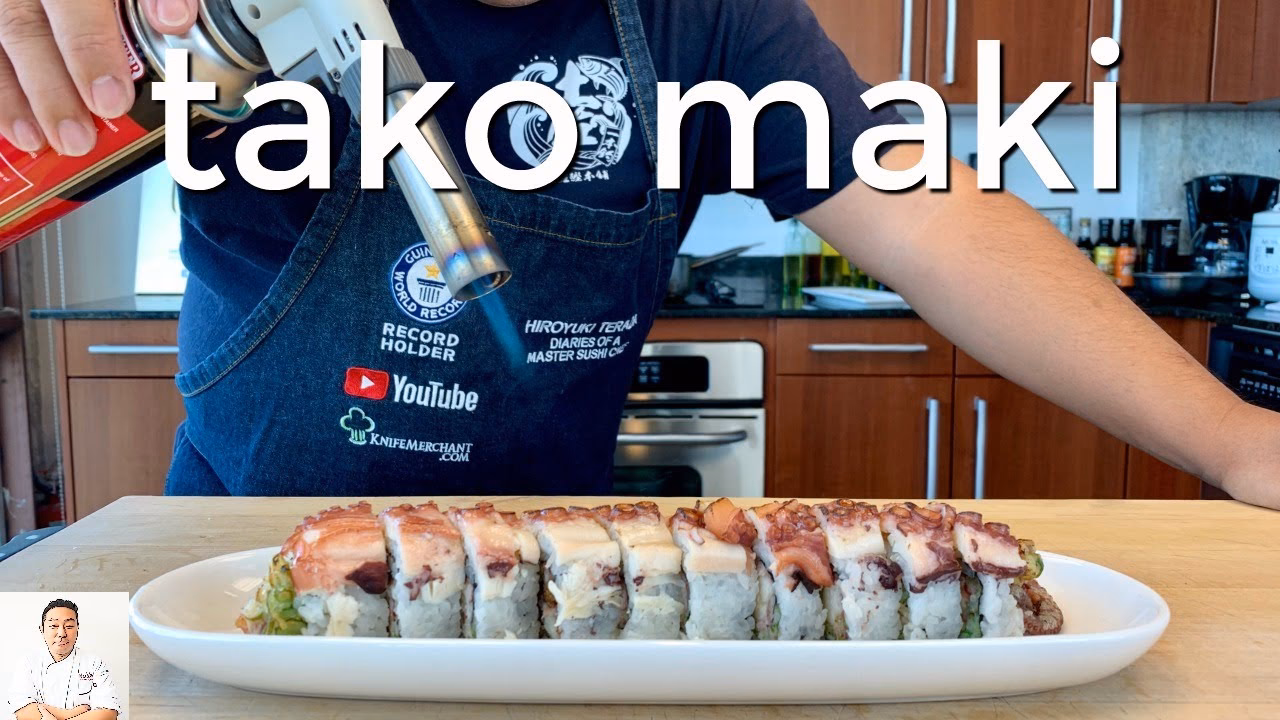 How do you prepare an octopus before cooking?