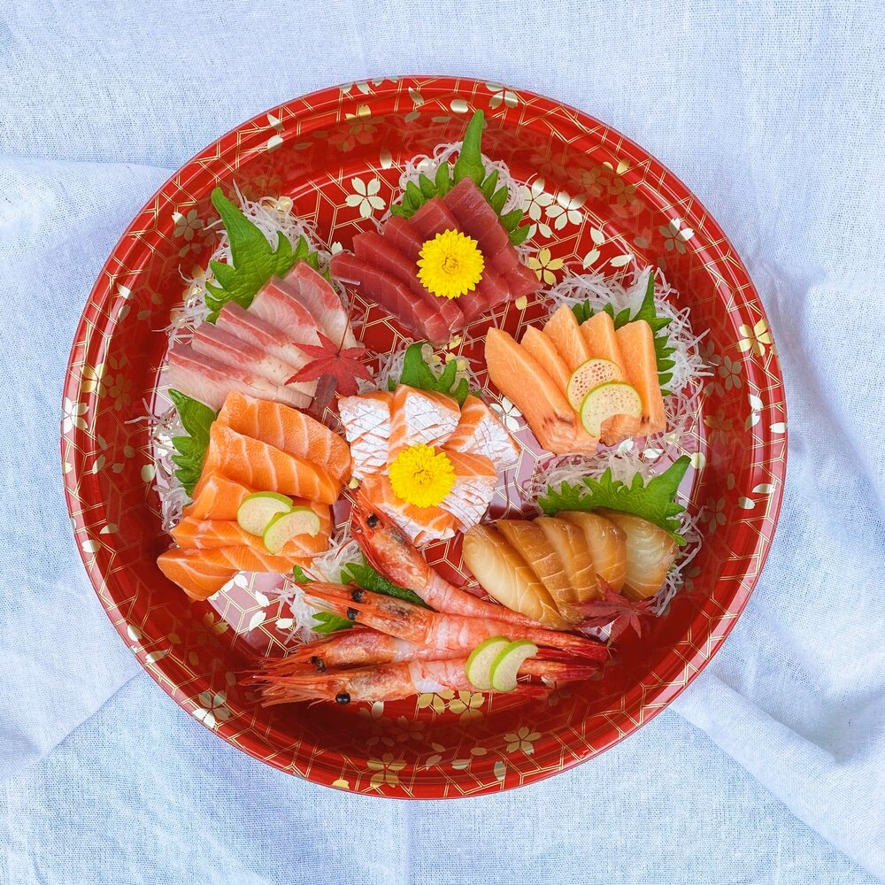 How many sashimi per person?