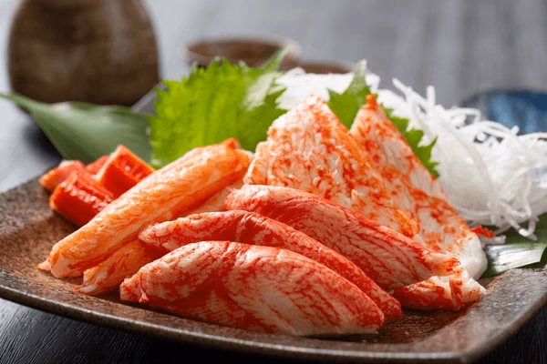 Is snow crab sashimi raw?