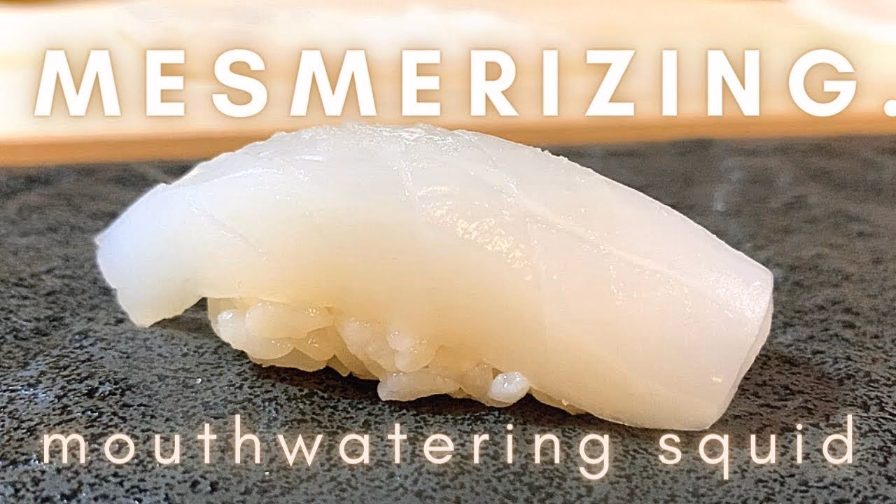 What is squid called in sushi?