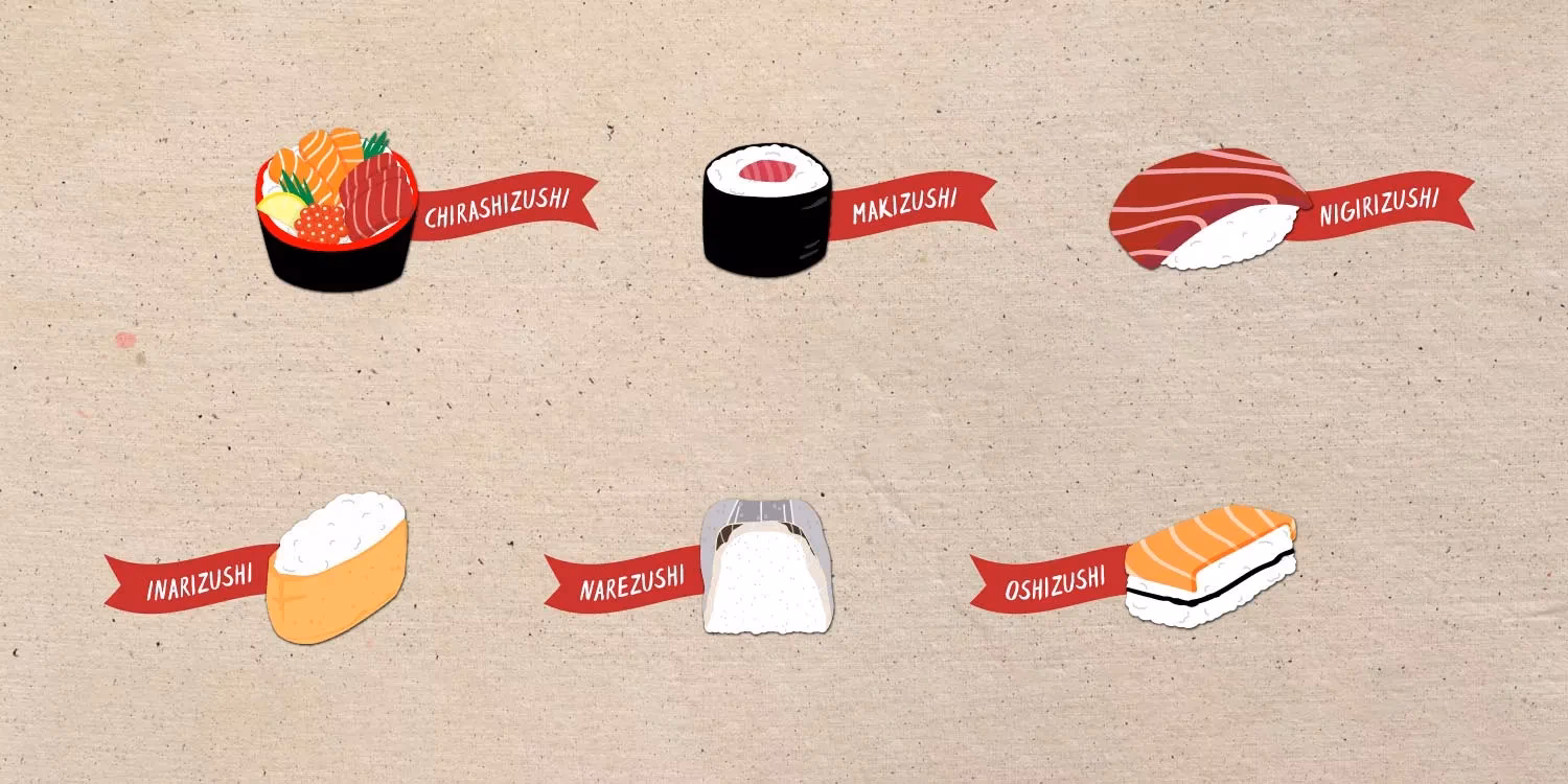 What are 5 facts about sushi?