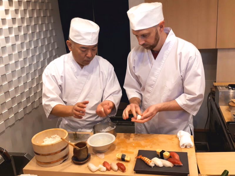 How long does it take to learn how to make sushi?