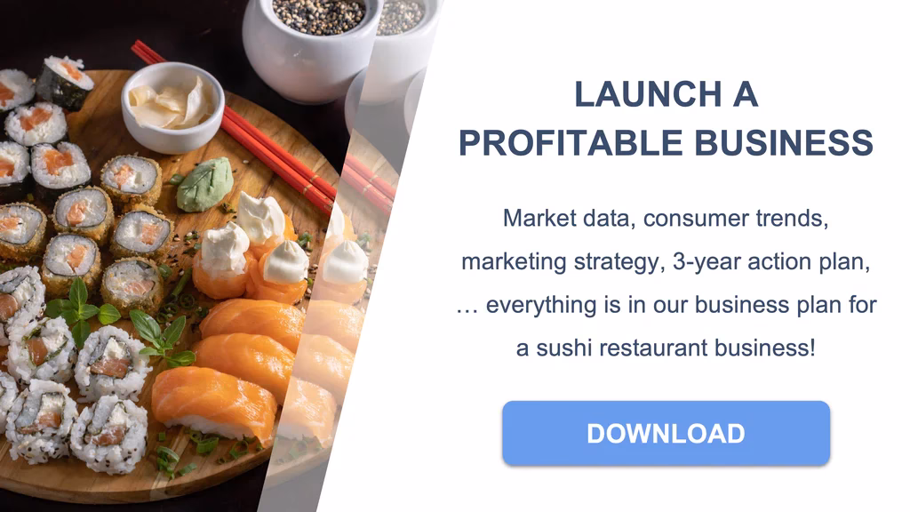 What is the profit margin on a sushi restaurant?