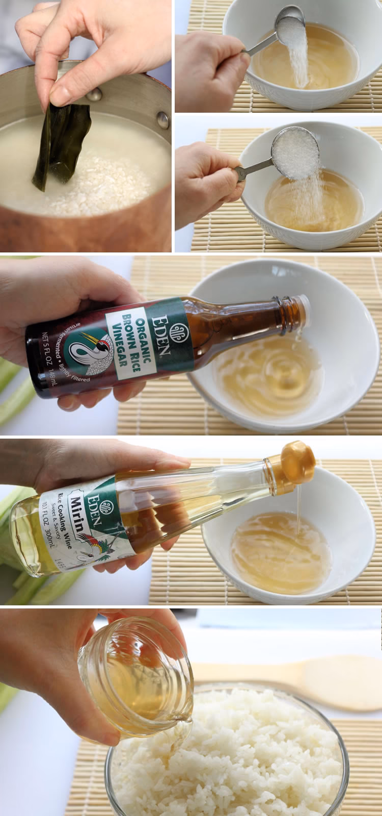 Do I need to add sugar and salt to sushi vinegar?