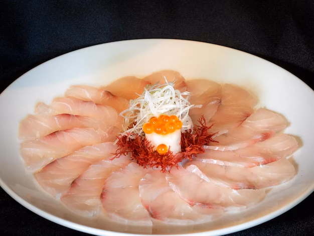 How many calories are in an order of sashimi?