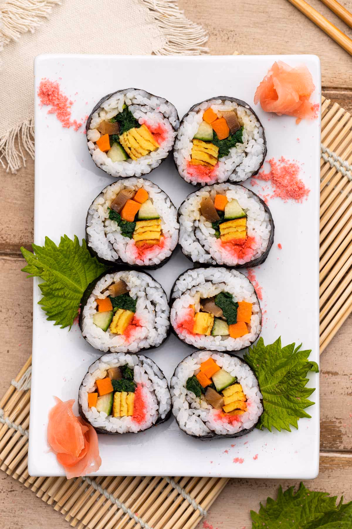 Co do vegan sushi?
