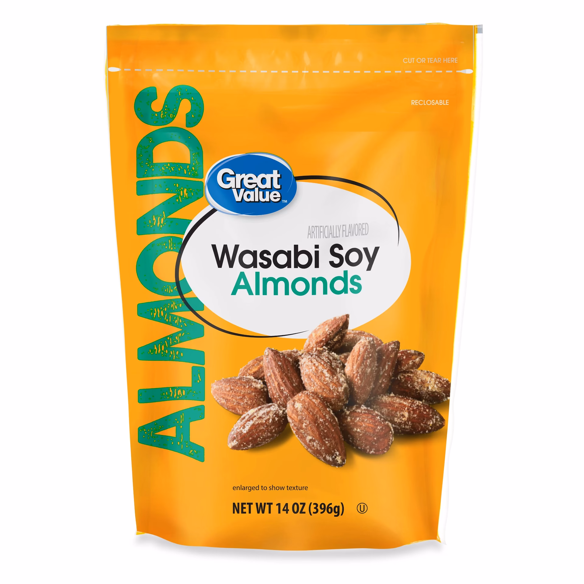What do wasabi almonds taste like?